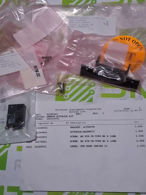 UNIVERSAL INSTRUMENTS 52255001 SENSOR ACTUATOR KIT - BRAND NEW