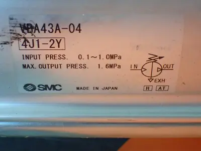 Used SMC VBA43A04 Pumps Ohio US | HGR 24 #1296835