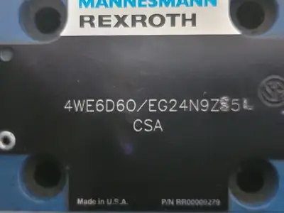 NEW REXROTH 4WE6D60/EG24N9ZS5L