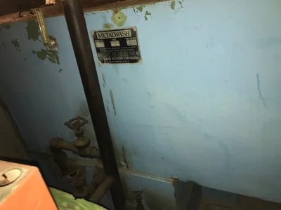 USED METAL RD 23 RINSE DRY