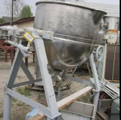 Kettle, 150 Gallon, S/st, Jkt, Tilt, (2) #C447575