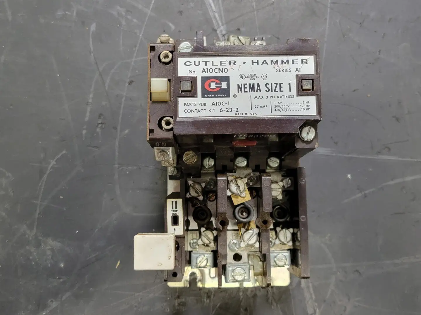 USED CUTLER-HAMMER A10CN0