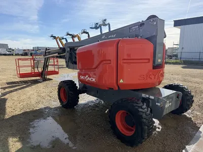 Used 2017 SKYJACK SJ63AJ ARTICULATING BOOM LIFT Articulating Boom Lifts Alberta CA | Adcock Equipment #1502434