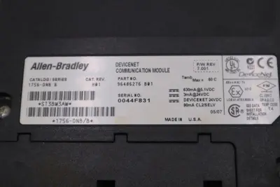 Allen Bradley 1756-DNB /B ControlLogix DeviceNet Communications Module STK 3533A