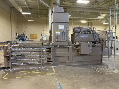 USED ALLEGHENY 3430-2572 CLOSED DOOR BALER
