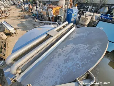 Used JV Northwest 1,300-Gallon Single-Wall Tank – 316 Stainless Steel