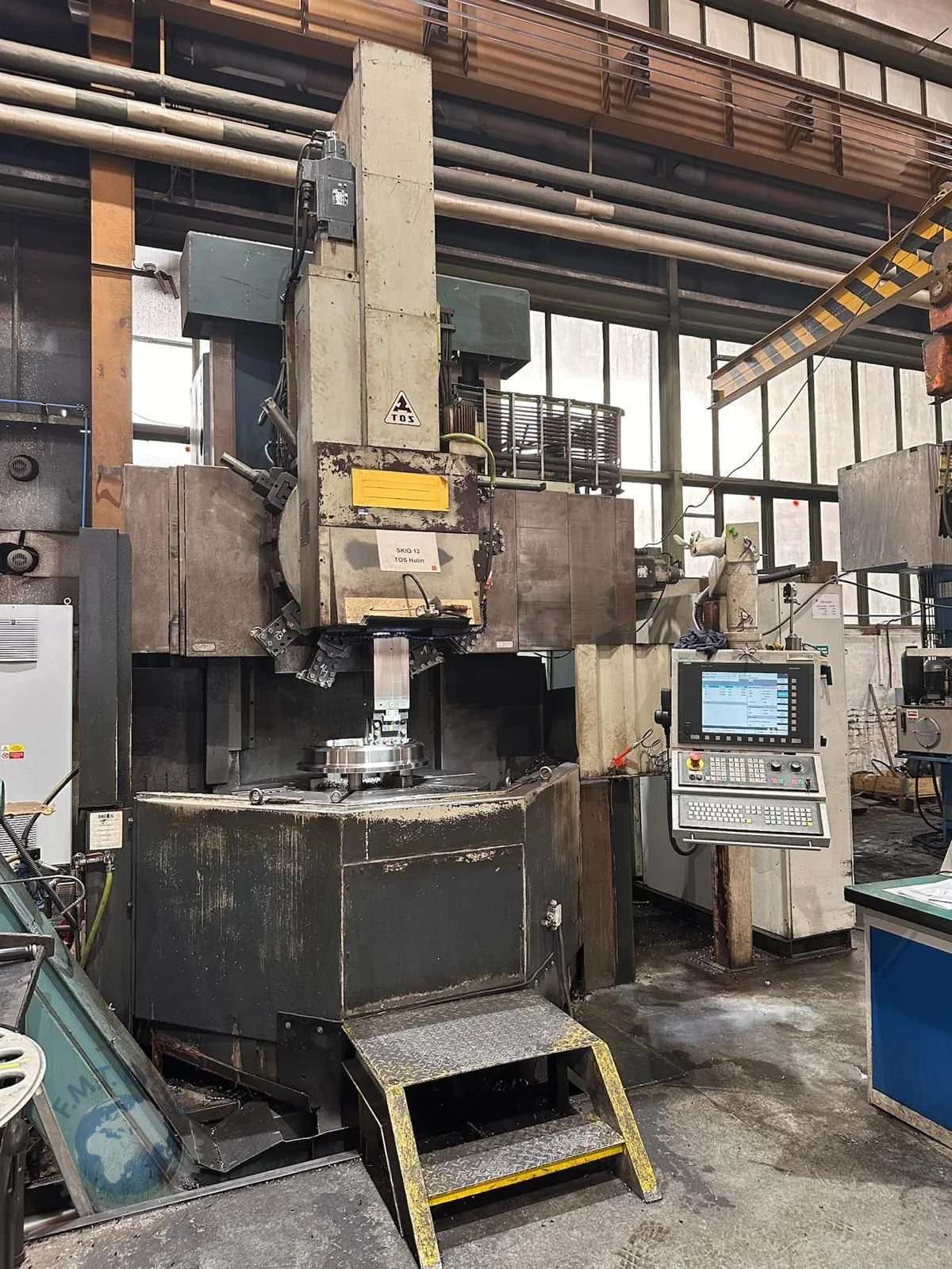Used 1988 TOS HULÍN SKIQ 12 CNC Vertical Boring Mills (incld VTL) SK | F.M.T. Group s.r.o. #1326445