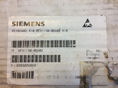 USED SIEMENS 6FX1130-0BA02 810 (6)-KEYBOARD 810