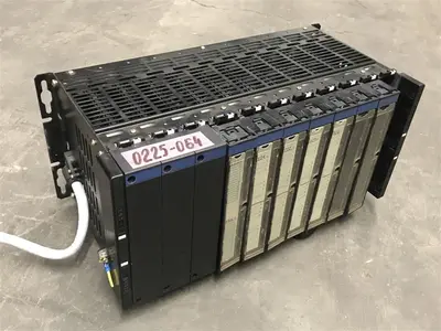 USED TELEMECANIQUE TSXRKS8 RACK + CARDS