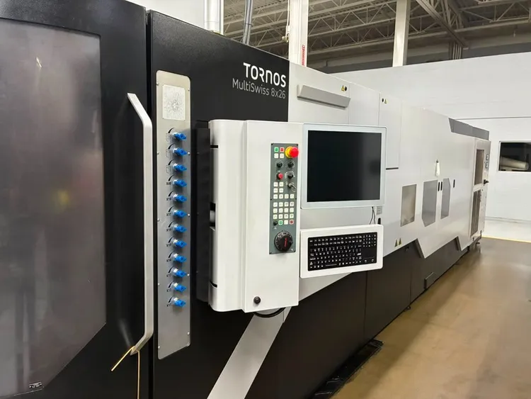 Used 2017 TORNOS MULTI-SWISS 8X26 Swiss Type Automatic Screw Machines Illinois US | Graff-Pinkert #1253682