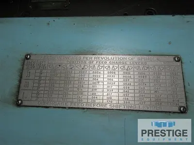 Used 1968 LUCAS 542B120 Horizontal Table Type Boring Mills New York US | Prestige Equipment #1404117