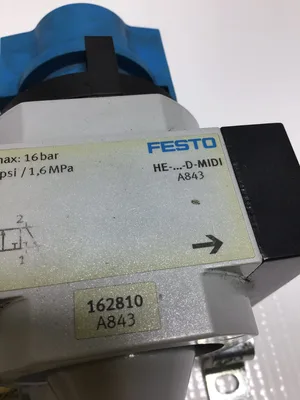 Festo HE-…-D-MIDI – A843 Pneumatic Manual On/Off Valve 16bar 240PSI 1.6MPa