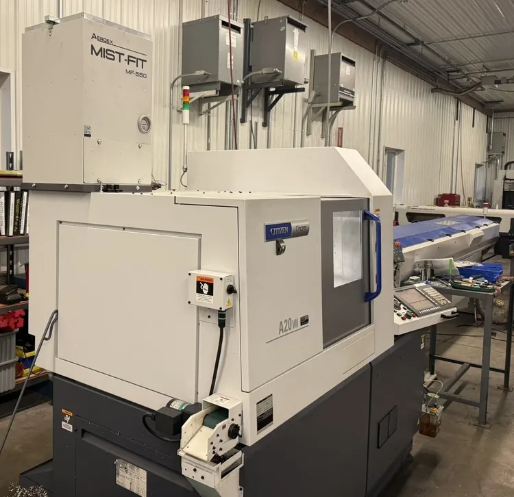 Used 2024 CITIZEN A20 VII (3F7) LFV Swiss Type Automatic Screw Machines Ohio US | UniversalAutomatics.com #1370837