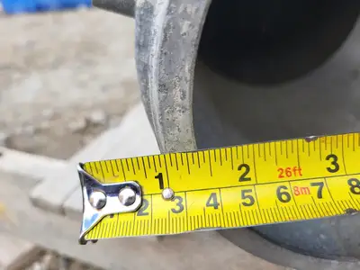 6" x 90 ft Lay Flat Hose Black w/ Coupling
