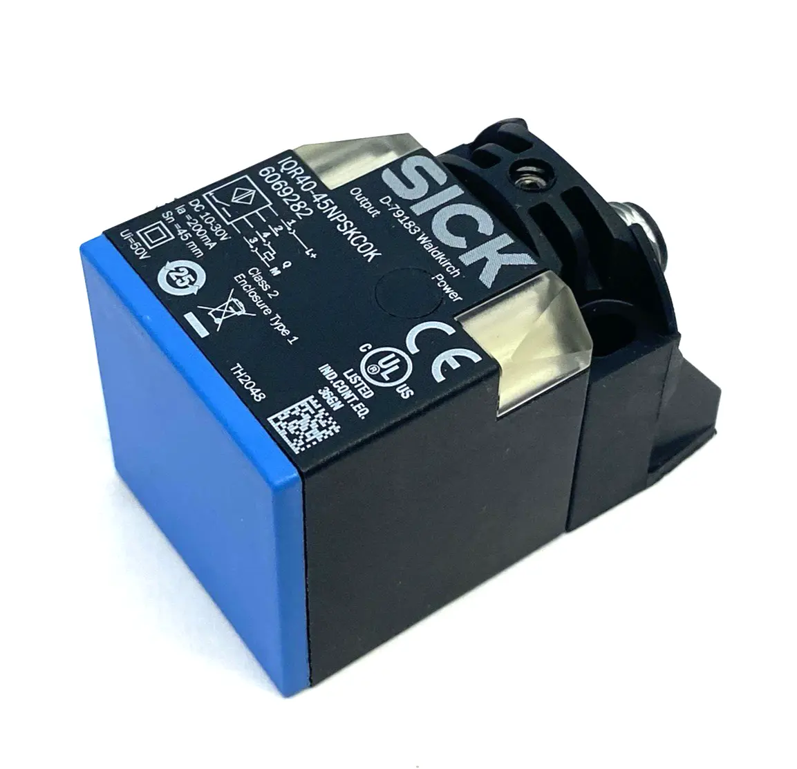 IQR40-45NPSKC0K | Sick  Short-Body Inductive Proximity Sensor 45mm Range 6069282 - Used