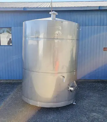 Used 3400 Gallon Tank, Stainless Steel