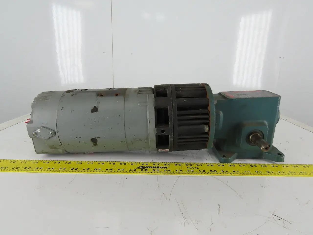 Dodge M615864001 DC Gear Motor W/General Electric Motor & Warner EM 50-40 Brake