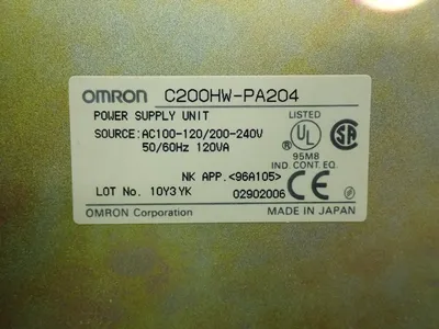 USED OMRON C200HWPA204
