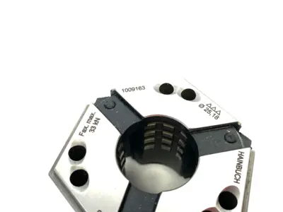 USED HAINBUCH CLAMPING HEAD TOP40 25MM DIA. ROUND PROFILE