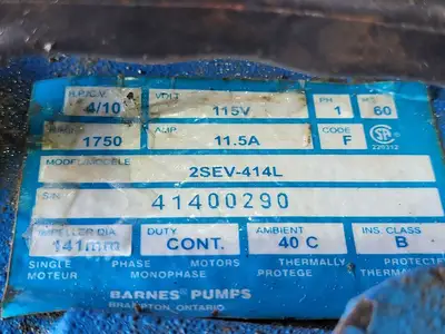 USED BARNES 2SEV-414L