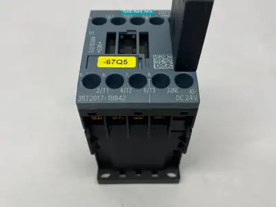USED SIEMENS SIRIUS POWER CONTACTOR 3-POLE 12A 400V AC-3E/AC-3