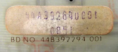 USED GENERAL ELECTRIC 44A392640-G01 CIRCUIT BOARD 44B392294-001 44A392640G01