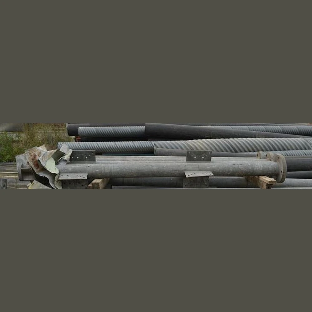 6 in. X 10 ft long  Galvanized Steel Pipe