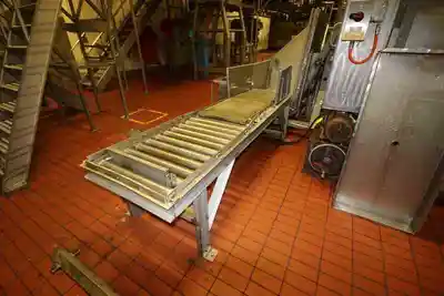 25 " wide ss conveyor