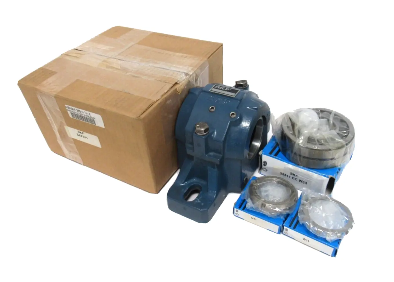 NEW SKF SAF-311 PILLOW BLOCK BEARING 22311 CC W33 SAF311