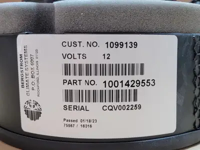 NEW 2023 BERGSTROM A22-75338-000