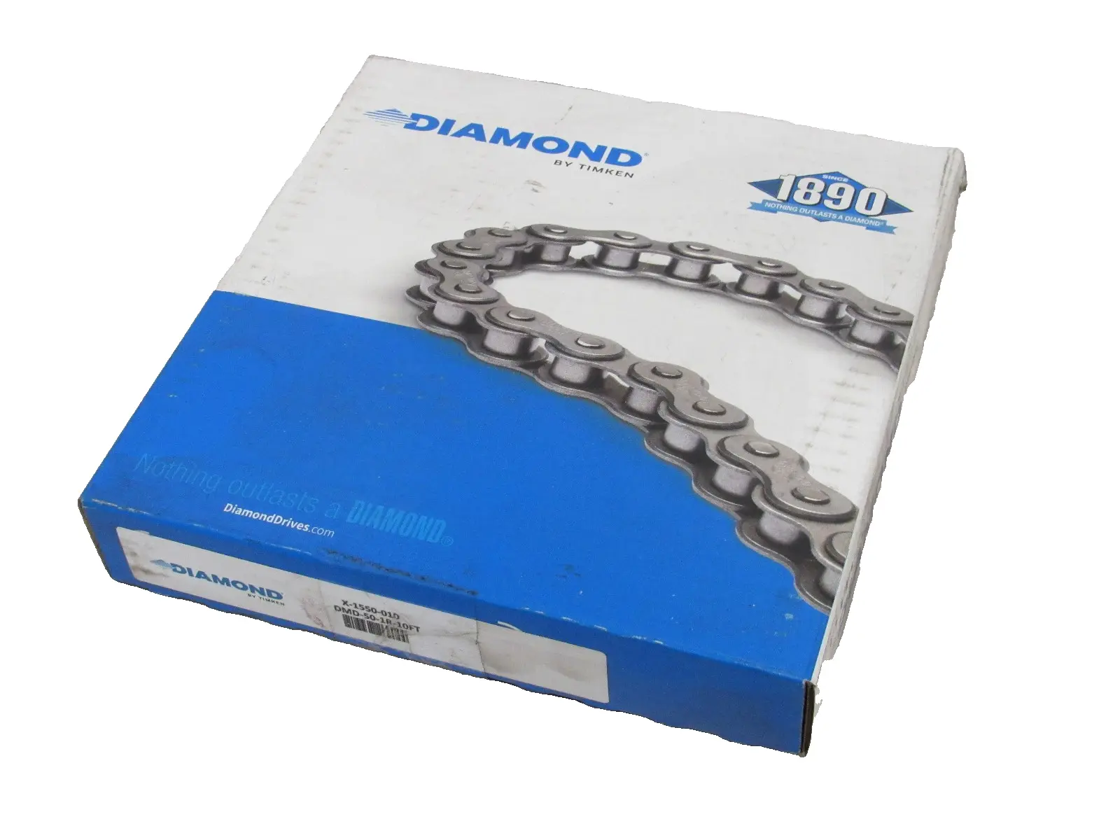 NEW DIAMOND X-1550-010 CHAIN 10FT DMD-50-1R-10FT X1550010