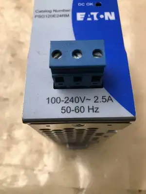 Eaton PSG120E24RM 24VDC DIN Power Supply 100-240VAC 2.5A 1PH