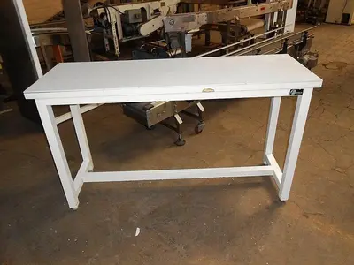 Table, Prep, 20" x 51", C/st Frame, Hardwood Top #S741984