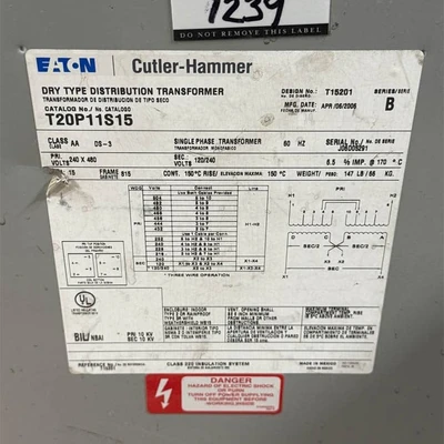 Used Eaton _UNKNOWN_ Misc Industrial Equipment Iowa US | ISP Equipment Group #1318924