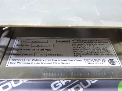 Fisher Rosemount CD6201X1-EB2 Operator Station 40B4933X01R Rev. C Used