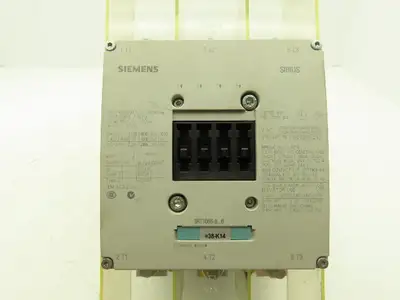 Siemens 3RT1065-6AF36 AC Contactor Size 10 250Hp Motor Starter 600V 3ph Sirius