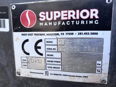 USED 2020 Superior ST-150X