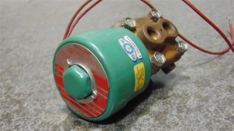 ASCO 8342C2 Red Hat Solenoid Valve Used
