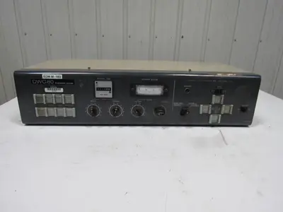 Mitsubishi DWC-80 Wire EDM Machine Set Up Control Panel HMI