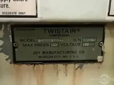 Used TWISTAIR A-025TAN4F Rotary Screw & Sliding Vane Air Compressors Illinois US | Perfection Global, LLC. #1321778