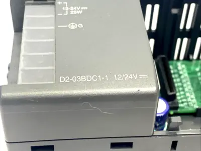 USED AUTOMATION DIRECT D2-03BDC1-1, DIRECTLOGIC DL205