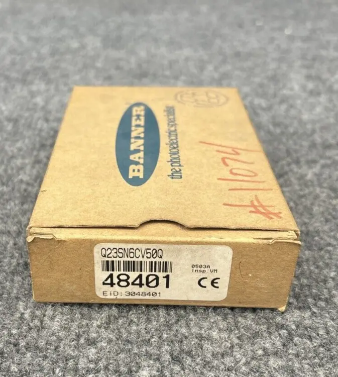 New | in-Stock Banner Engineering Q23SN6CV50Q Misc Industrial Equipment California US | Davliegogo LLC #1711857