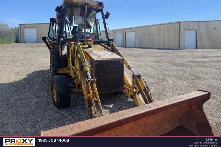 Used 1985 JCB 1400B Backhoe Loaders Ohio US | Proxy Equipment #1379539