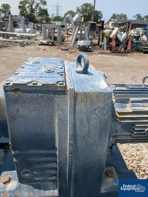 USED Dynamic safe 100 Cu ft Carbon Steel Ribbon Blender