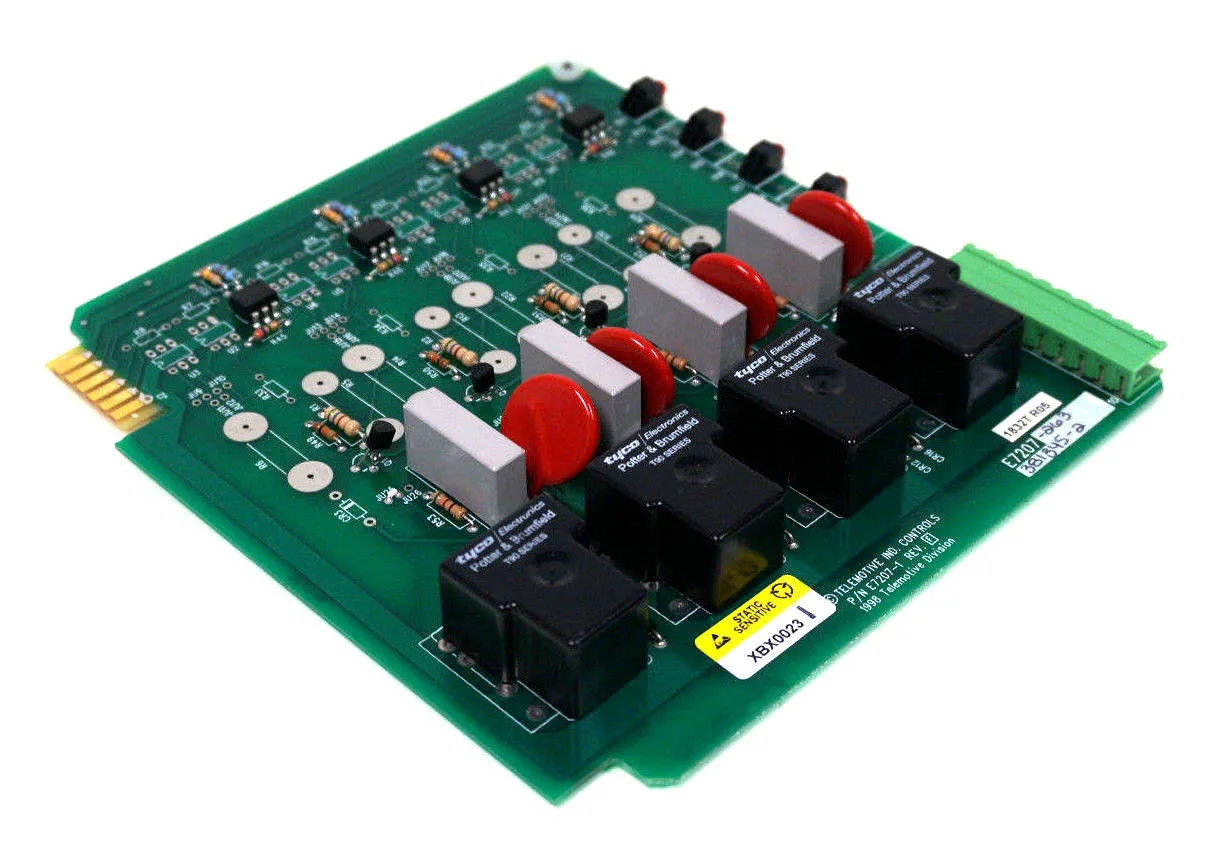 NEW TELEMOTIVE IND. E7207-1 PC BOARD REV. F, E72071
