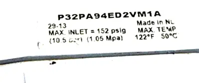 NEW PARKER P32PA94ED2VM1A PNEUMATIC REGULATOR