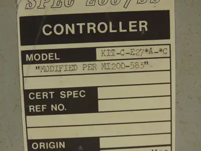 Foxboro E27AM-SA-L+EA4 Spec 200/SS Manual Gauge Controller 2AX+EA4