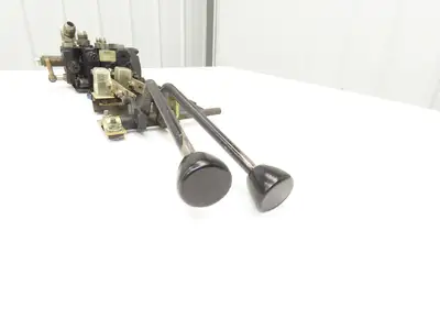 Yale Hydraulic 2-Spool 2 Lever Forklift Mast Control Valve Assembly Off ERC080
