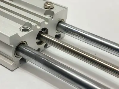 MGPM12-100Z | SMC  Compact Guide Cylinder 12mm Bore 100mm Stroke - Used