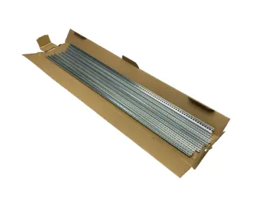 USED ALLEN-BRADLEY SER. B MOUNTING CHANNEL PACKAGE OF 9